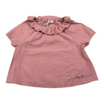 Il Gufo Camicia Mezza Manica Tinta Unita per Bambina P25CC107R0004 ROSA IL GUFO 