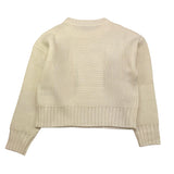 PATRIZIA PEPE maglia girocollo tinta unita Panna per Bambina 7K0049XX PANNA PATRIZIA PEPE 