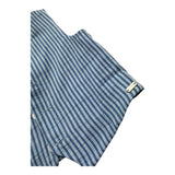 Le Bebe' Gilet Tinta Unita con Fantasia A Righe per Neonato LBB5359 BLU LE BEBE' 