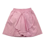 Miss Grant Gonna Tinta Unita con Fiocco e Elastico In Vita Rosa per Neonata