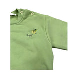 Il Gufo Completo 2 Pezzi Felpa-Pantalone Tinta Unita per Neonata P25DP543MF701 VERDE IL GUFO 