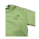 Il Gufo Completo 2 Pezzi Felpa-Pantalone Tinta Unita per Neonata P25DP543MF701 VERDE IL GUFO 