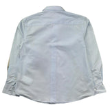 Paolo Pecora Camicia Manica Lunga Tinta Unita per Bambino PP4225 AZZURRO PAOLO PECORA 