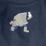 K-WAY set 2body bicolore Blu per Neonato K7128ZWW BLU K-WAY 