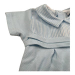 Babidu Pagliaccetto Mezza Manica Tinta Unita per Neonato 13371 AZZURRO BABIDU 