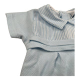 Babidu Pagliaccetto Mezza Manica Tinta Unita per Neonato 13371 AZZURRO BABIDU 