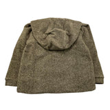 LALALU' cappotto in spugna tinta unita con cappuccio Verde per Bambino GIL11NJ VERDE LALALU' 