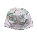 Le Bebe Cappello Tinta Unita con Stampa per Neonata LBG5612X BIANCO LE BEBE 