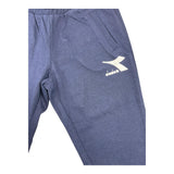 Diadora Pantalone Modello Tuta Tinta Unita con Elastico In Vita Blu per Bambino