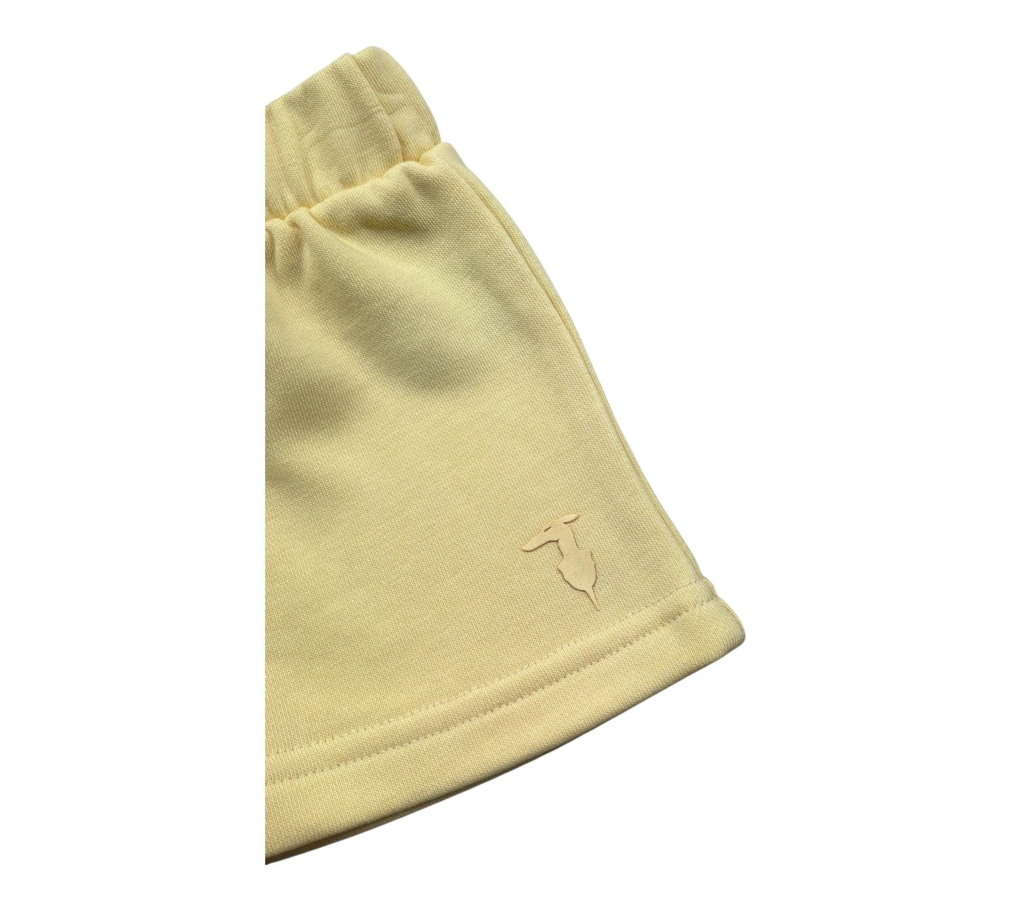Trussardi Short Tinta Unita con Logo per Neonata TIP26024SH GIALLO TRUSSARDI 