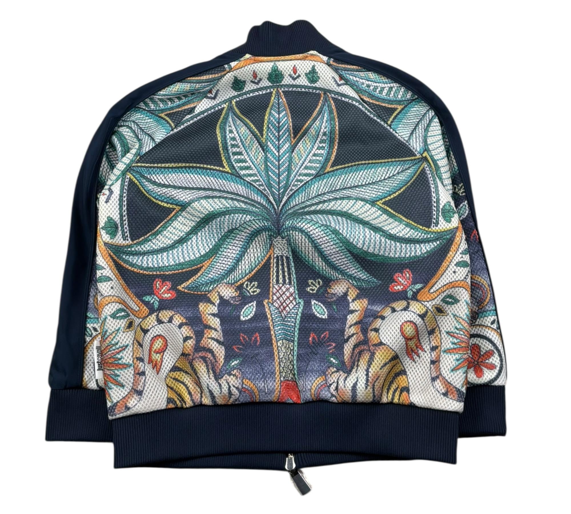 Just Cavalli Giubbino Stampa Fantasia con Zip per Bambino JBP26088GB BLU JUST CAVALLI 