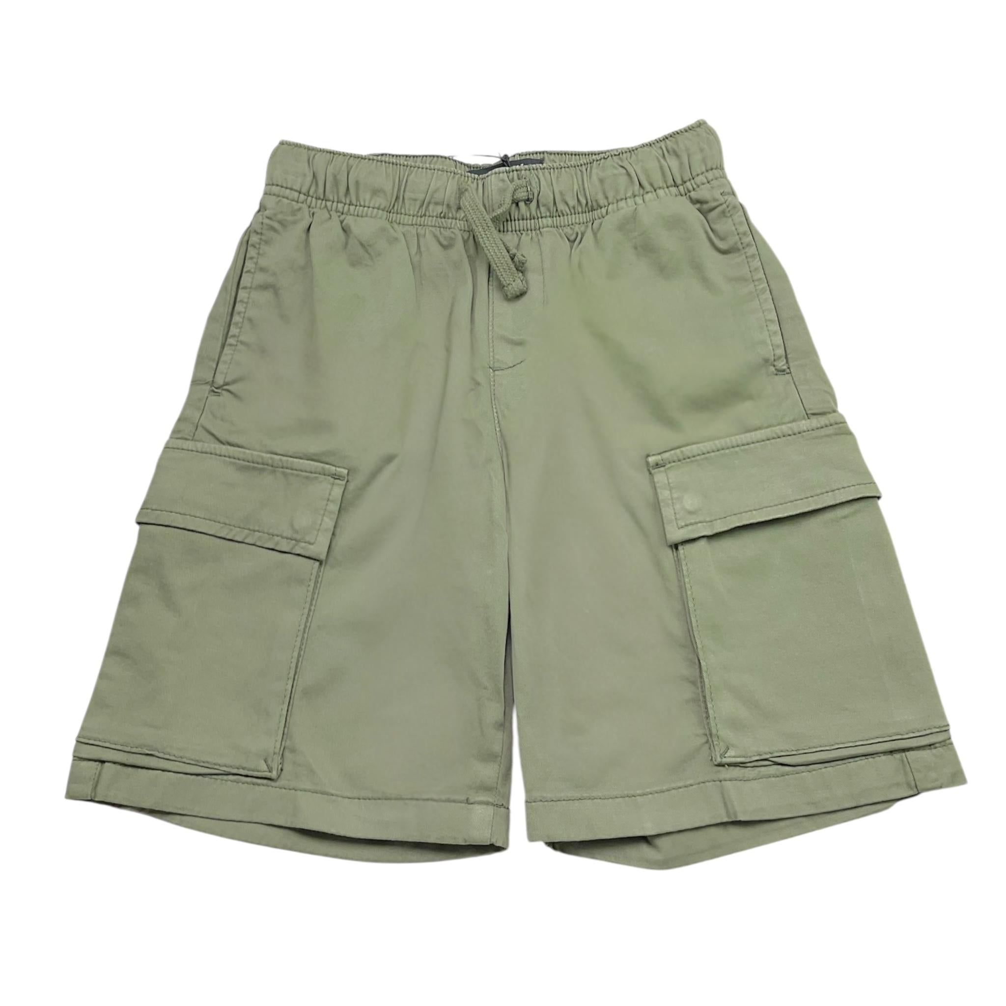 Replay Bermuda Tinta Unita con Elastico In Vita per Bambino SB9543 VERDE REPLAY 