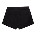 N°21 Short Tinta Unita con Logo per Bambina N2101D NERO N°21 
