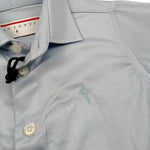 Cesare Paciotti Camicia Tinta Unita Mezza Manica per Neonato CMP3150B AZZURRO CESARE PACIOTTI 