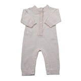 Lalalu' Pagliaccetto Tinta Unita Traforata per Neonata TML21P ROSA LALALU' 