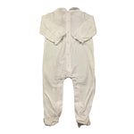 Mayoral Tutina Manica Lunga Tinta Unita con Applicazioni per Neonata TTNN BIANCO MAYORAL 