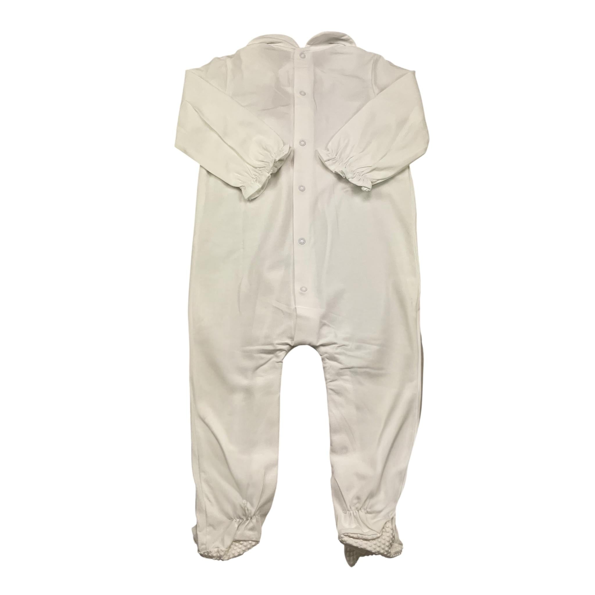 Mayoral Tutina Manica Lunga Tinta Unita con Applicazioni per Neonata TTNN BIANCO MAYORAL 