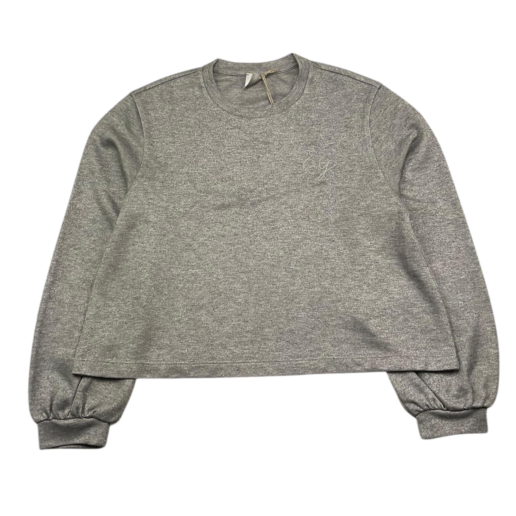 ELEVENTY shirt girocollo tinta unita  Grigio per Bambina EV8A00 GRIGIO ELEVENTY 