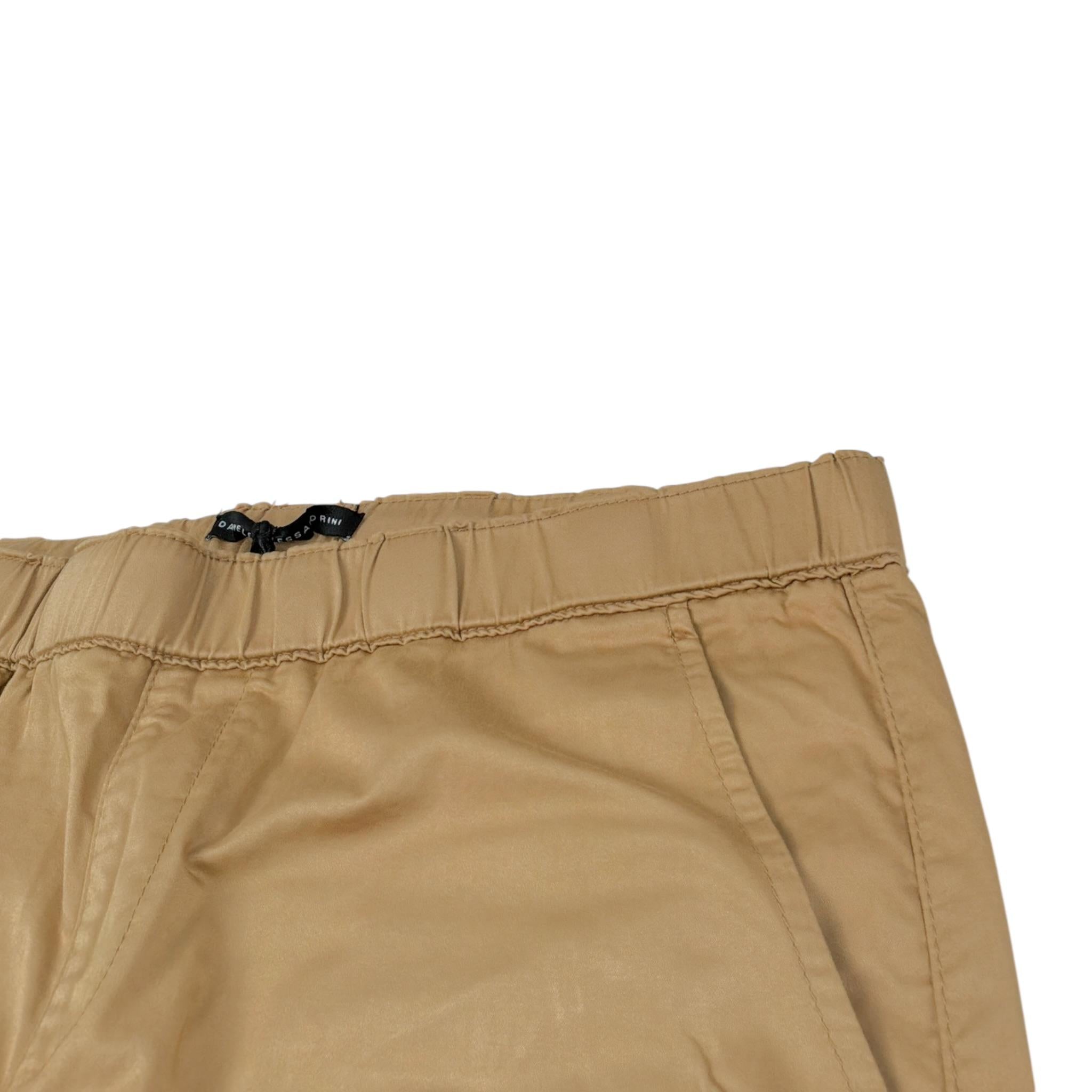 Daniele Alessandrini Pantalone tinta unita con Elastico In Vita Cammello per Bambino 1235P00097 CAMMELLO DANIELE ALESSANDRINI 