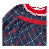 MIRANDA abito manica lunga stampa fantasia Blu per Neonata 360129 BLU MIRANDA 