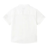 Mayoral Camicia Tinta Unita Mezza Manica per Neonato 1110 BIANCO MAYORAL 