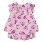 Mayoral Set Abito Tinta Unita con Culotte per Neonata 1238 ROSA MAYORAL 