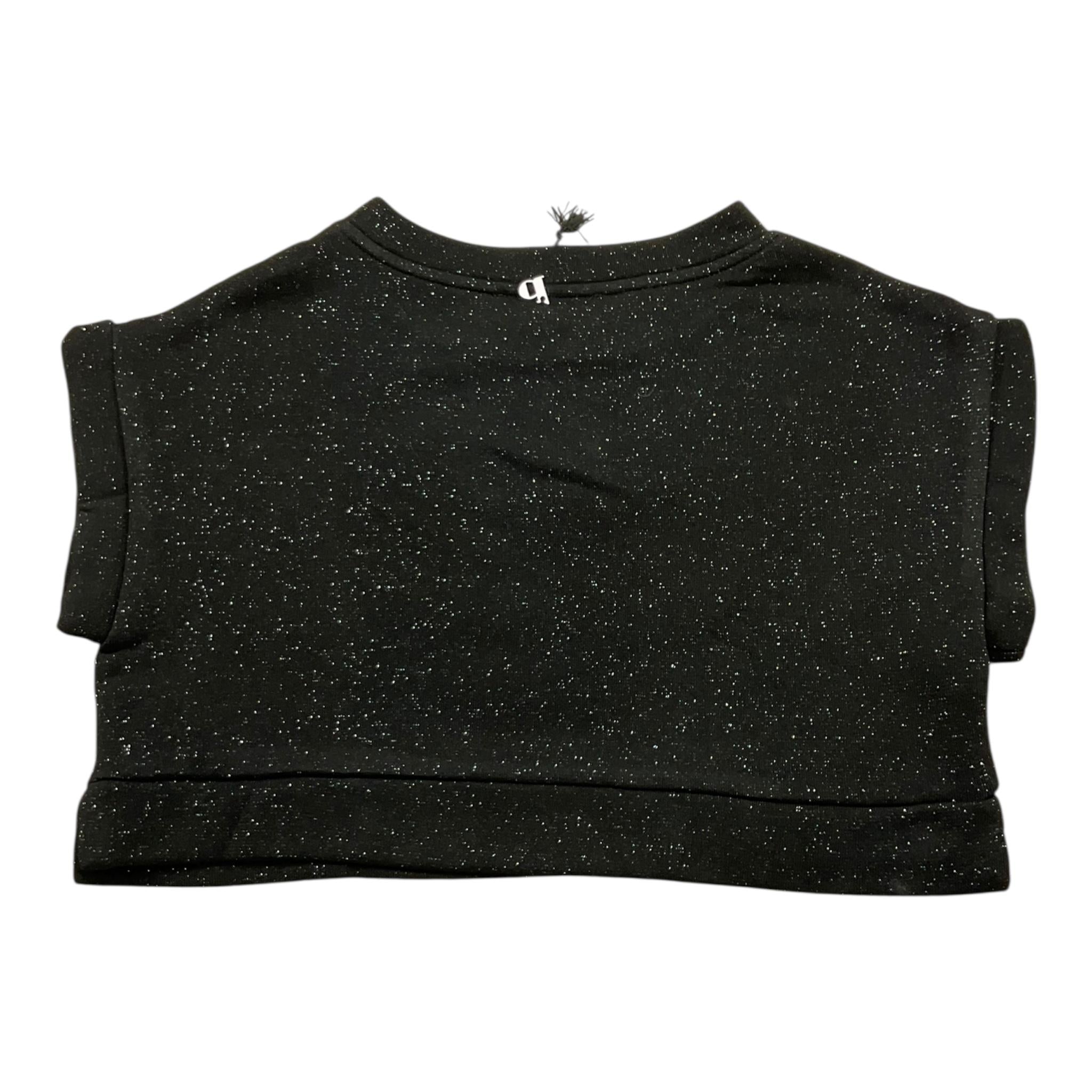 DIXIE felpa smanicata tinta unita girocollo Nero per Bambina MQ00040G67 NERO DIXIE 