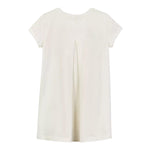 Monnalisa T-Shirt Girocollo Tinta Unita con Stampa per Bambina 197601S3 PANNA MONNALISA 