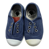 Chipie Sneakers Tinta Unita Con Suola In Contrasto Blu Per Neonato