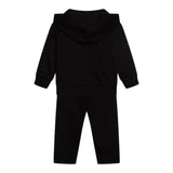 MOSCHINO completo 2 pezzi felpa-pantalone tinta unita Nero per Bambino MUK04YX NERO MOSCHINO 
