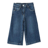 Sarabanda Jeans tinta unita Modello A Palazzo Blu per Neonata 0B217N BLU SARABANDA 