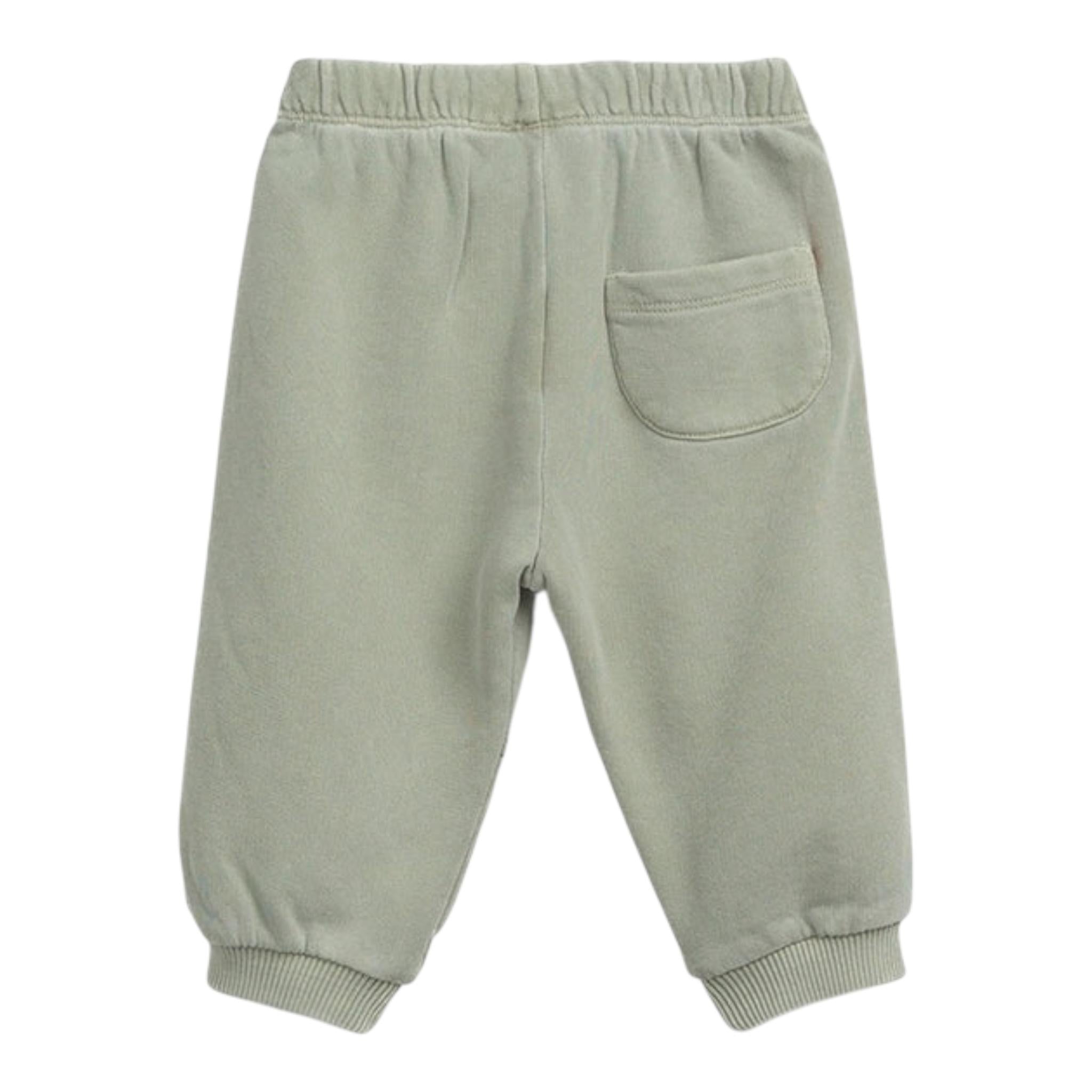 PLAY UP pantalone tuta tinta unita con elastico in vita Verde per Bambino PA011AP10907 VERDE PLAY UP 