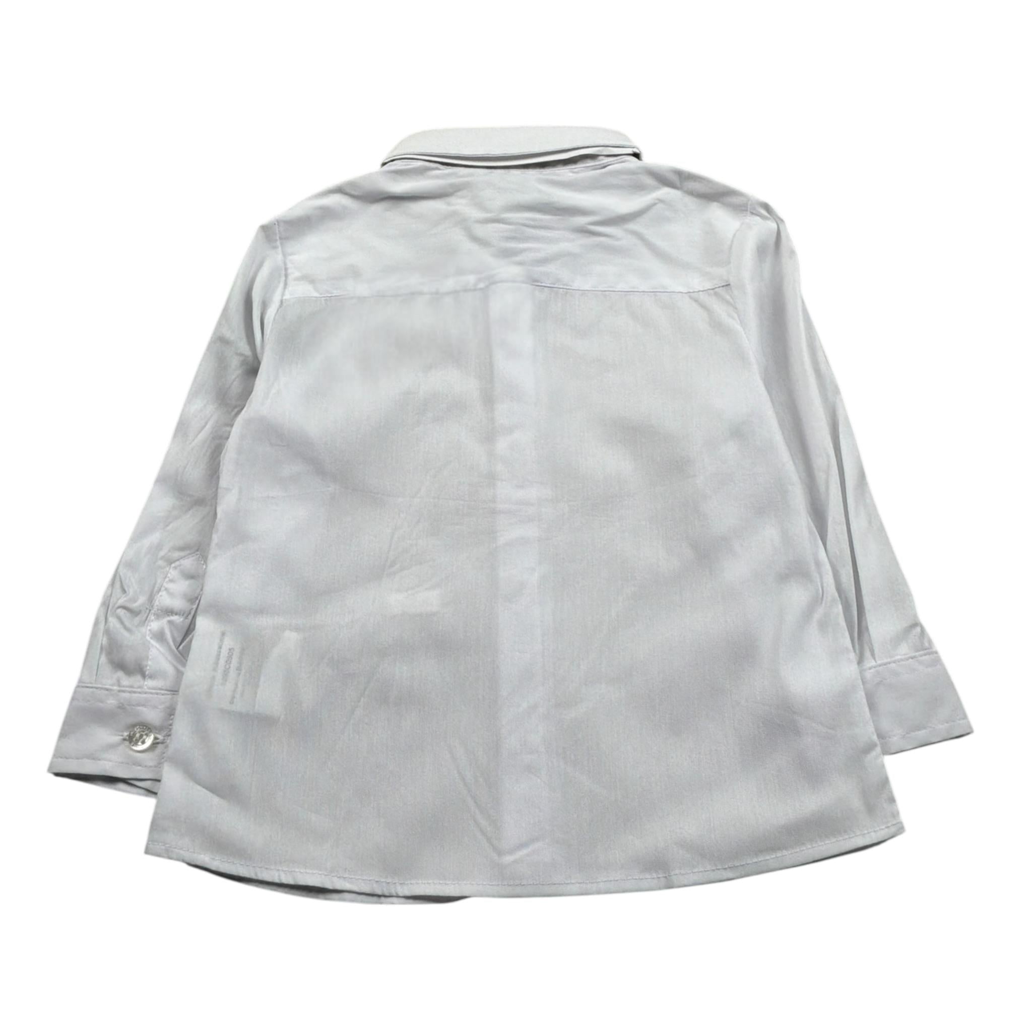 Daniele Alessandrini Camicia Manica Lunga tinta unita Bianco per Bambino 1235C0972 BIANCO DANIELE ALESSANDRINI 