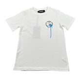 G2Firenze T-Shirt Girocollo tinta unita con Stampa Bianco per Bambino 00811 BIANCO G2FIRENZE 