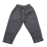 Play Up Jeans Tinta Unita con Elastico In Vita per Neonato PA022AP11605 NERO PLAY UP 