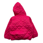 MONO STAR giubbino tinta unita con zip e cappuccio Fuxia per Neonata MS5209 FUXIA MONO STAR 