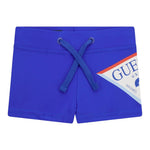 Guess Costume Tinta Unita con Logo per Neonato IG4Z00MC052 COBALTO GUESS 