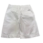 Cesare Paciotti Bermuda Tinta Unita con Elastico In Vita per Bambino BMP5163J BIANCO CESARE PACIOTTI 