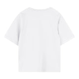 Kenzo T-Shirt Girocollo Tinta Unita con Stampe per Neonata K61137NX BIANCO KENZO 
