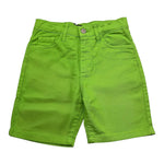 Never Too Bermuda Tinta Unita con Girovita Regolabile per Bambino NT2058B VERDE NEVER TOO 