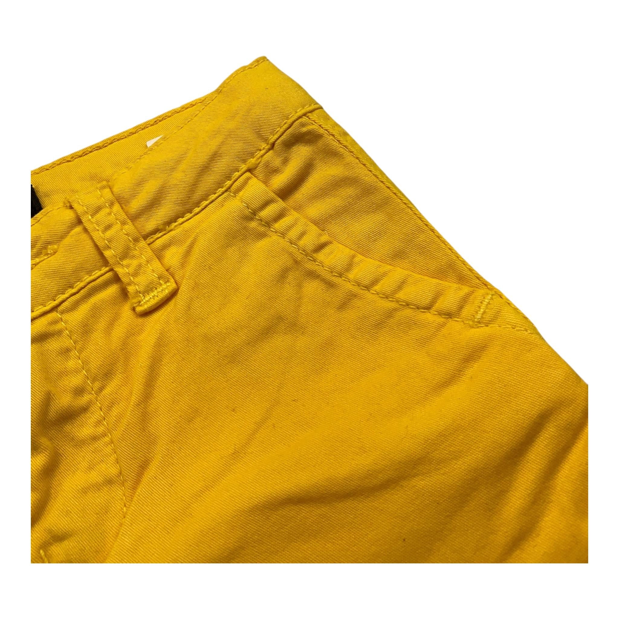 Daniele Alessandrini Bermuda Tinta Unita con Girovita Regolabile per Neonato 1296S00202N GIALLO DANIELE ALESSANDRINI 