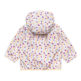 K-Way Giubbino Tinta Unita con Zip E Cappuccio per Neonata K2137YW BIANCO K-WAY 