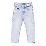 Scotch & Shrunk Jeans Tinta Unita con Girovita Regolabile per Bambino 180295 AZZURRO SCOTCH & SHRUNK 