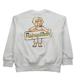 Refrigiwear Felpa Chiusa Girocollo Tinta Unita per Bambino 119WRMJS25 BIANCO REFRIGIWEAR 