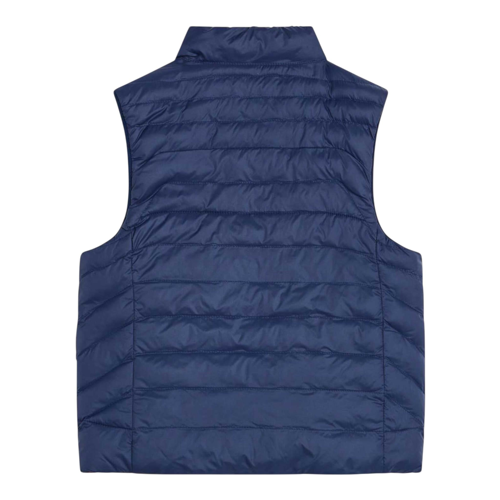 Ralph Lauren Giubbino Modello Smanicato Tinta Unita per Neonato 320949920002 BLU RALPH LAUREN 