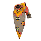 F**K Fascia Capelli Stampa Fantasia per Bambina FJ23A022U FANGO F**K 