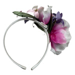 Les Gamins Cerchietto Tinta Unita con Applicazioni per Bambina LG707015 BIANCO LES GAMINS 