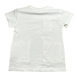 Lalalu' T-Shirt Girocollo Tinta Unita per Bambino TSL50PBX BIANCO LALALU' 