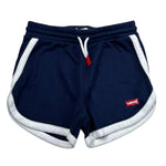 Levi'S Short Tinta Unita con Elasico In Vita per Bambina 3EC931 BLU LEVI'S 