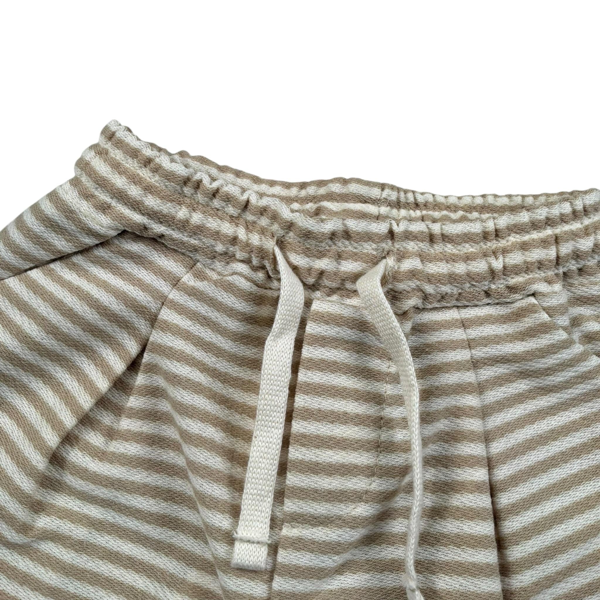 M+E' Bermuda Fantasia A Righe con Elastico In Vita per Neonato UEM0511 SABBIA M+E' 